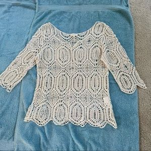 Trendy knit top